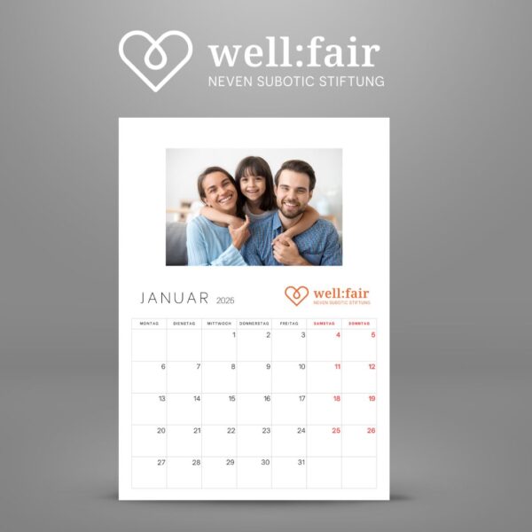 Produktbilder Kalender Companion Monatskalender klassisch well:fair